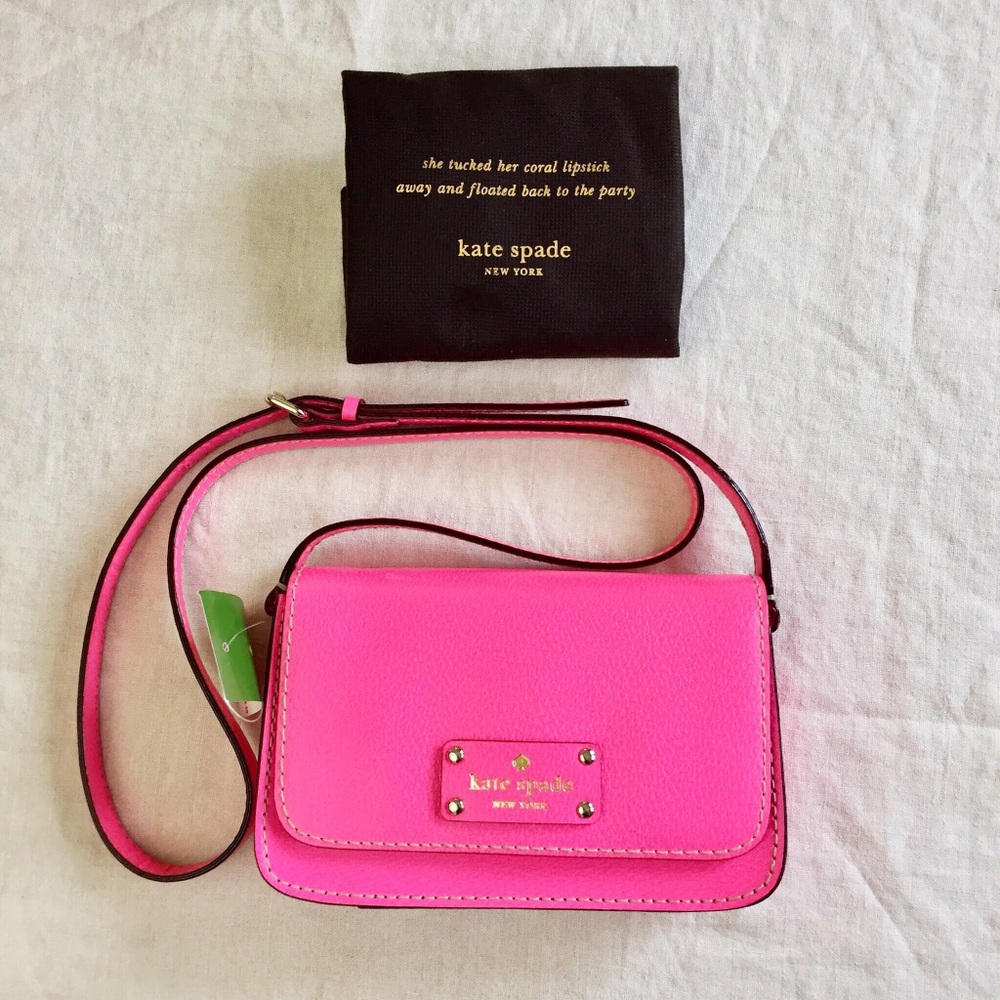 Kate Spade Wellesley Small Fynn Leather Crossbody